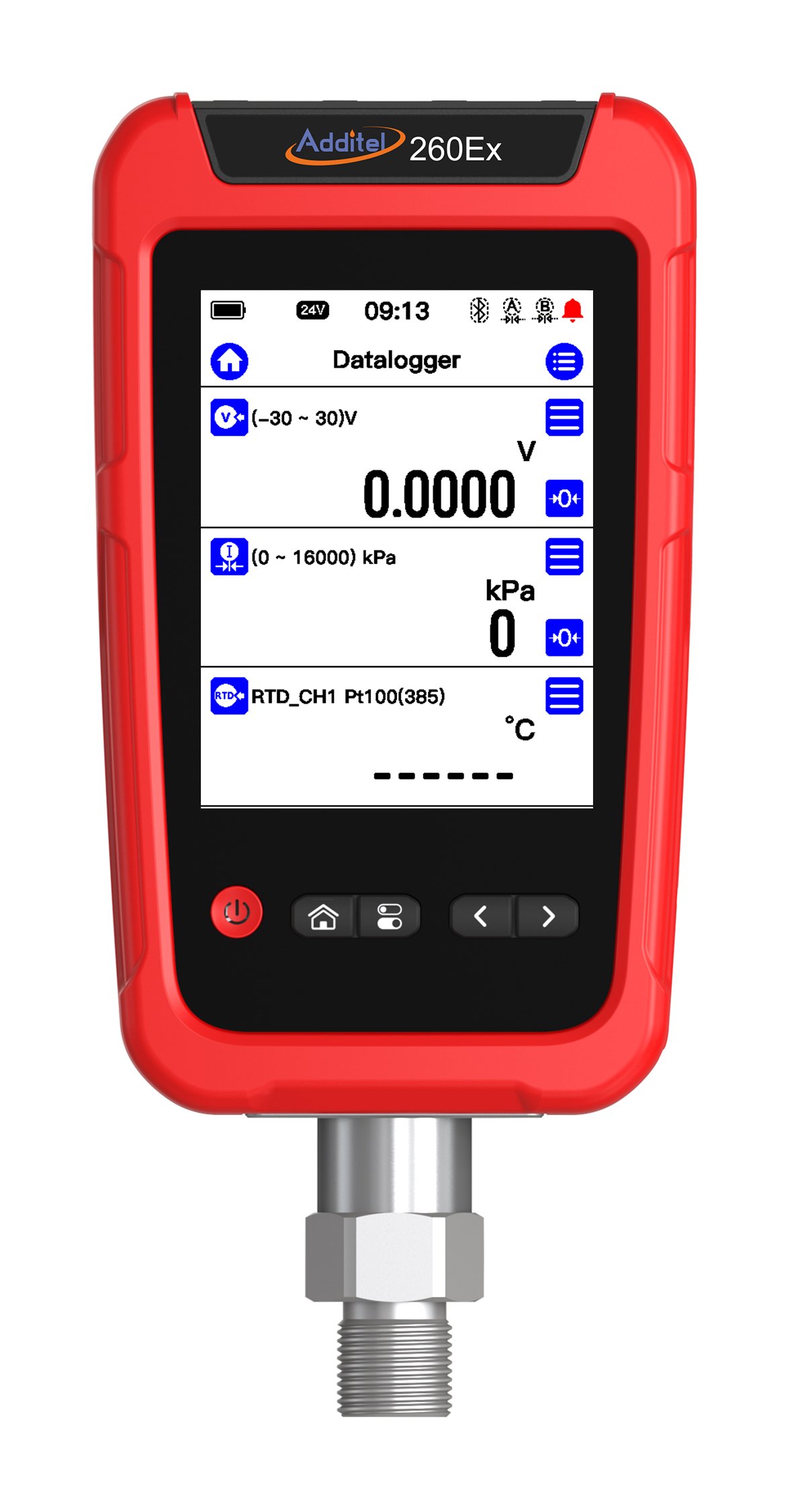 Additel ADT 260Ex Tragbarer Mehrkanal-Referenz-Rekorder