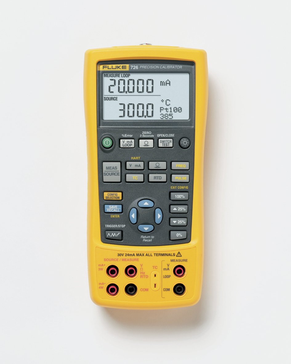 Fluke 726 Multifunktions-Prozesskalibrator mit hoher Genauigkeit
