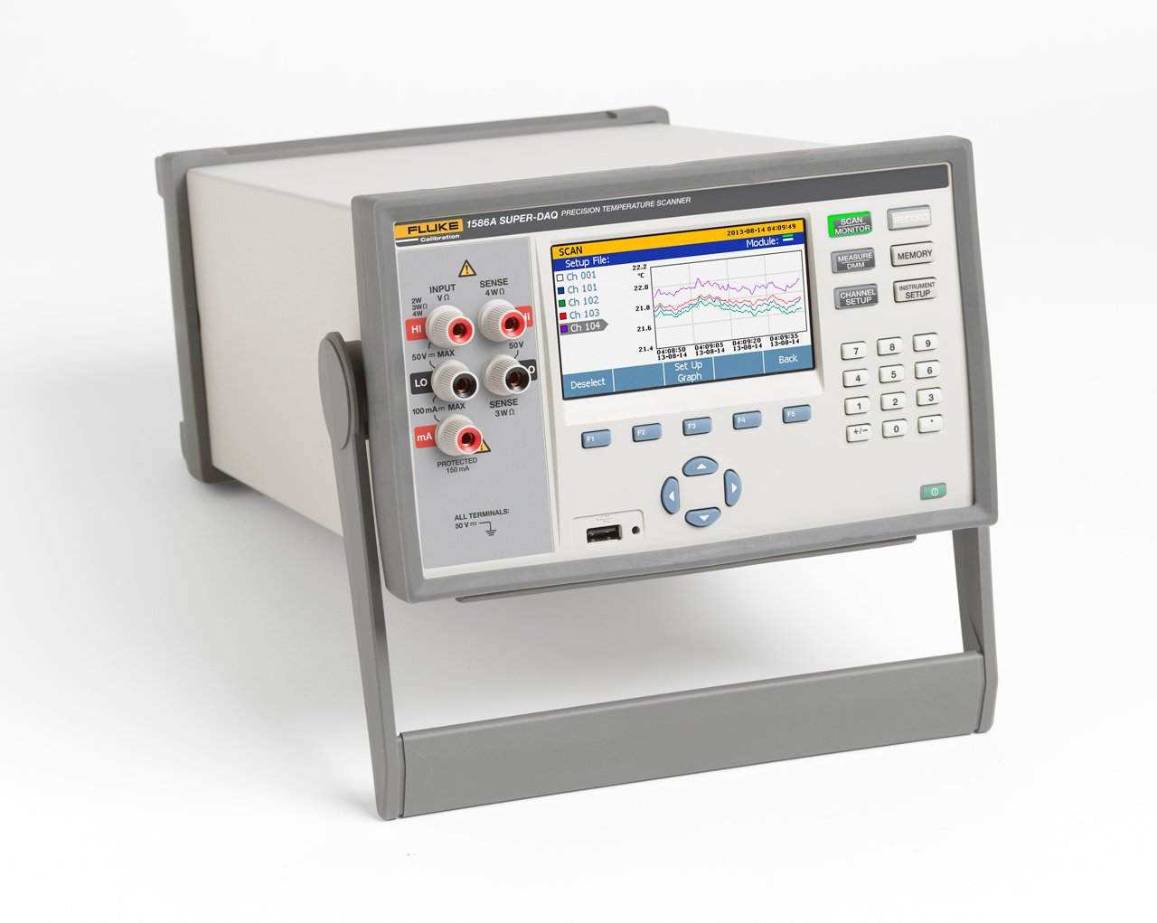 Fluke 1586A Super-DAQ Temperaturscanner mit hoher Genauigkeit