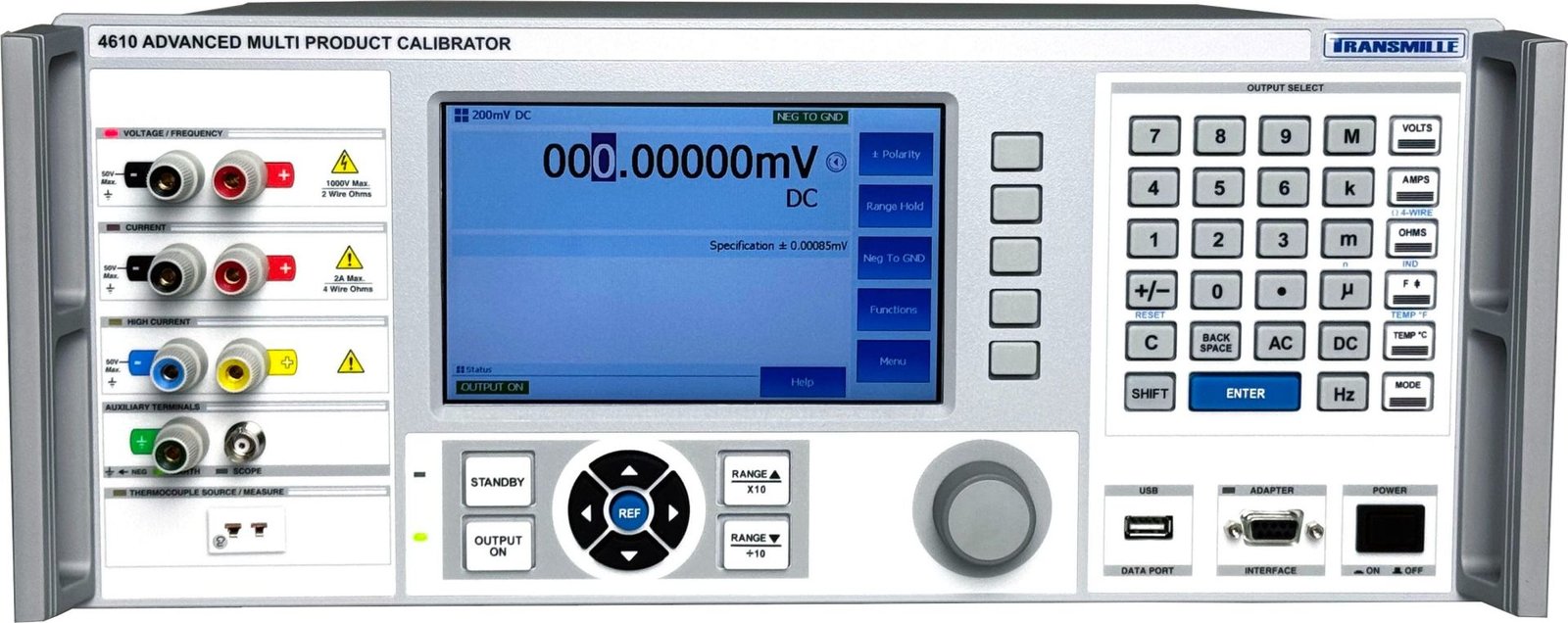 Transmille 4610A Advenced Multiproduct Calibrator